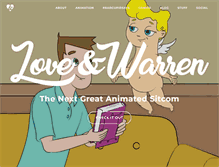 Tablet Screenshot of loveandwarren.com